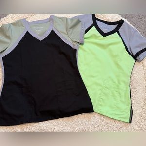 Grey’s Anatomy By Barco Active Scrub Tops Lot of 2 **LIKE NEW**